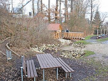 Der 2016 neu gestaltete Spielplatz "Wäldchen" Foto: Anette Schreiber
