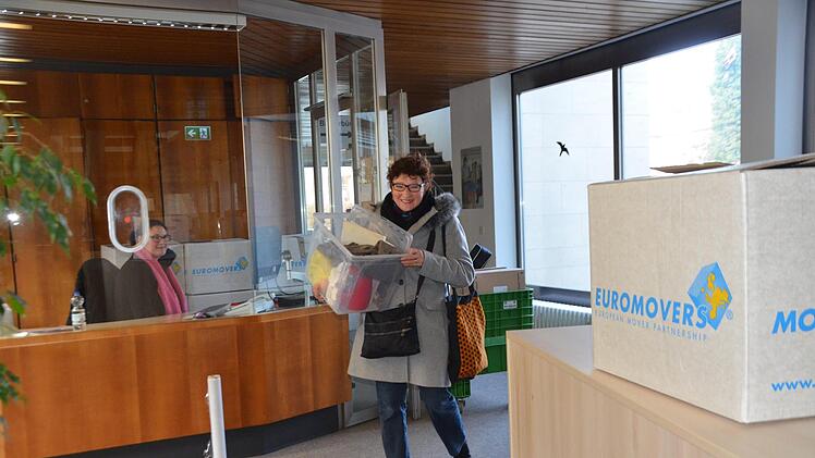 Im  "neuen" Rathaus