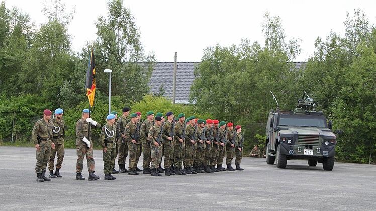 Impressionen vom Gelöbnis ziviler Mitarbeiter in der Rhön-Kaserne Wildflecken (23. Juli 2015) Foto: Ulrike Müller