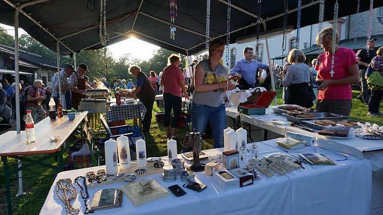 Eindrücke vom Vorabend des Hauptwallfahrtsfestes auf dem Maria Ehrenberg. Foto: Marion Eckert