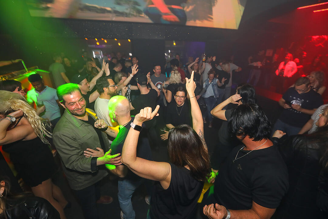 Mit DJ Andy, DJ Matze, DJ Dieter M Geis, DJ Franky