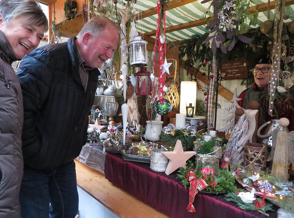 Klein aber fein: Die Eröffnung des Ebensfelder Weihnachtsmarkt 2018