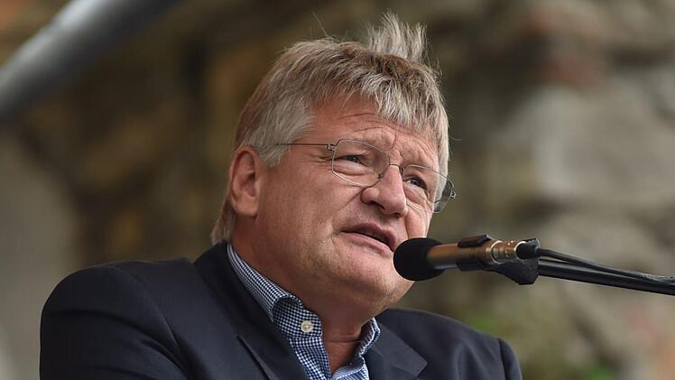Jörg Meuthen, Bundesvorsitzender der AfD, kommt auf Einladung des Ortsverbands Höchstadt am Donnerstag  in die Fortuna Kulturfabrik. Das Bündnis Aktion Courage hat eine Gegendemonstration angemeldet. Foto: dpa