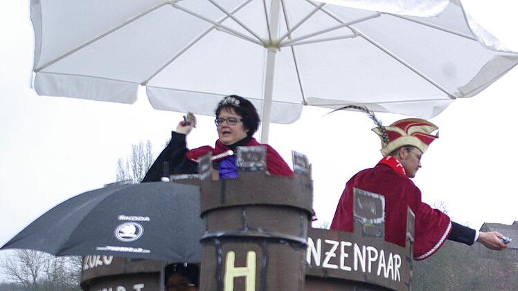 Das Prinzenpaar Petra II. und Reinhold I. Foto: Winfried Ehling