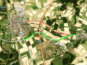 Staatsstra&szlig;e 2187 bei Ebensfeld: Vollsperrung bis Juni