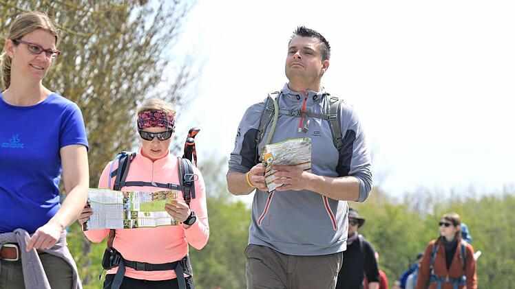 5. Frankenwald-Wandermarathon in Kulmbach Foto: Ferdinand Merzbach