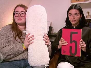 Aus Mangel an "&Auml;sthetik, Balance und Genuss" vergibt Stasya (r.) nur f&uuml;nf Punkte.