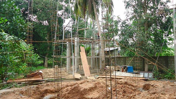 ... hat - auch mit Hilfe aus Rugendorf - begonnen.