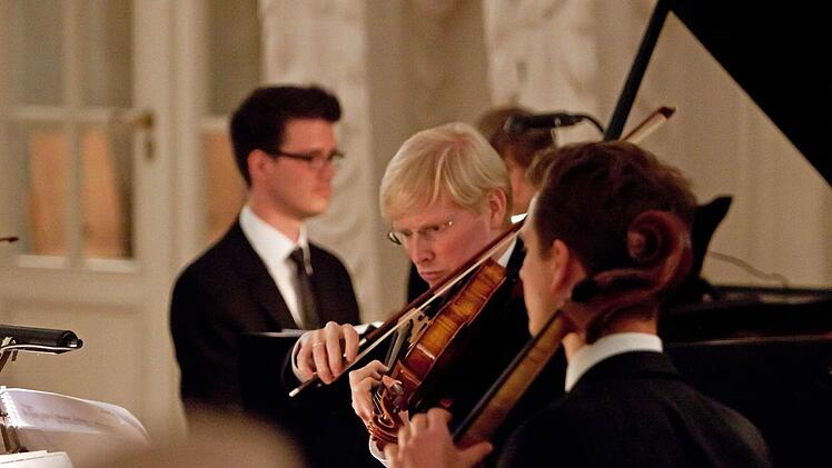 Impressionen vom Konzert im Riesensaal der Coburger EhrenburgFoto: Jochen Berger