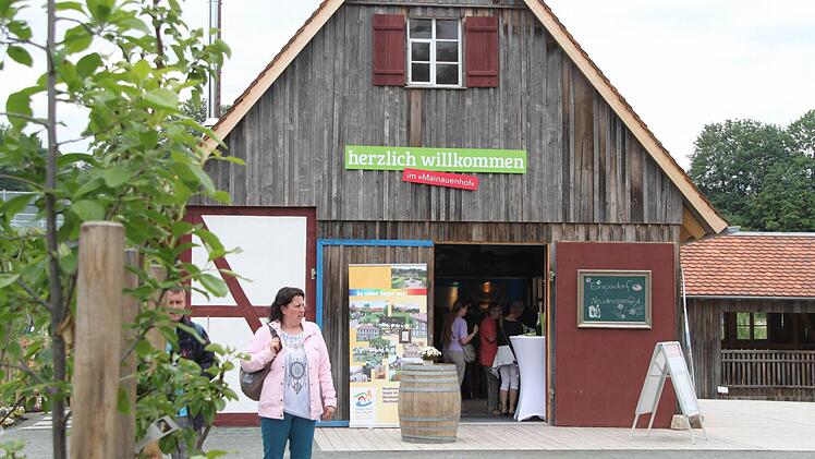 Neudrossenfeld setzt im Regionalpavillon der Landesgartenschau in Bayreuth auf Genuss. Foto: Jürgen Gärtner