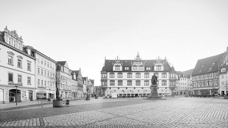 Marktplatz in CoburgFoto: Sebastian Kolm