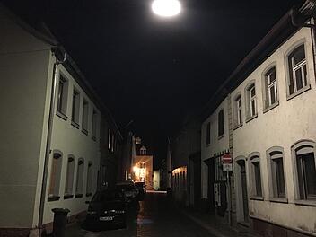 Straßenbleuchtung in Hammelburg Wolfgang Dünnebier/Archiv