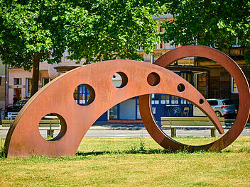Bamberg: Parkplätze am Markusplatz gesperrt - wegen Restaurierung einer Skulptur Bamberg: Parkplätze am Markusplatz gesperrt - wegen Restaurierung einer Skulptur