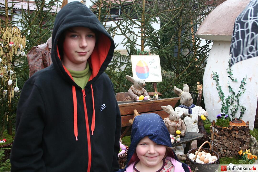 Osterbrunnen in der Fränkischen Schweiz
