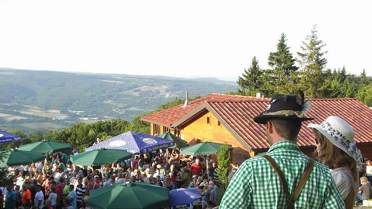 Die Gemündener Hütte: oft geht es hier recht zünftig zu. Joachim Rübel