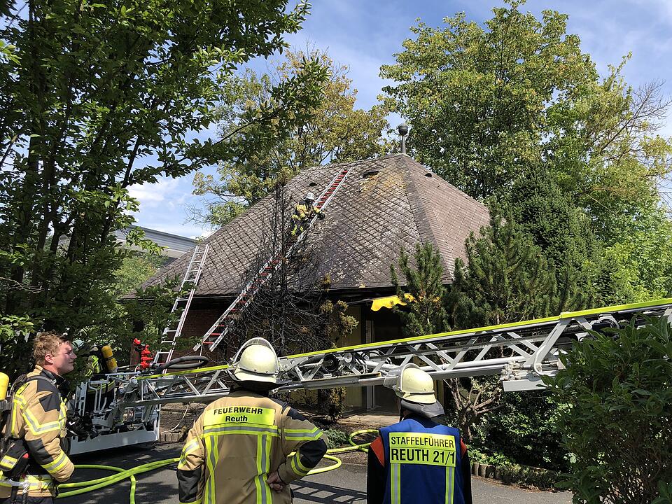 Dachstuhlbrand in Forchheim: Bunsenbrenner vermutlich der Grund