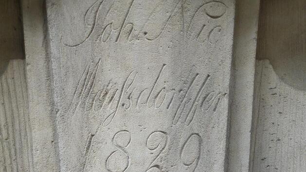 Der Schlussstein am Haus Fischergasse 21Erich Olbrich