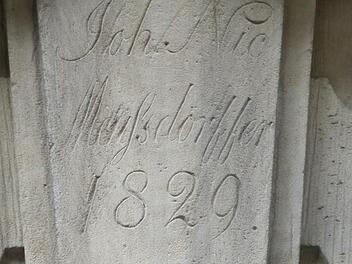 Der Schlussstein am Haus Fischergasse 21Erich Olbrich
