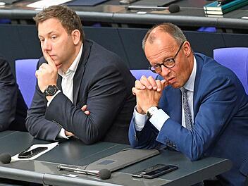 Lars Klingbeil und Friedrich Merz