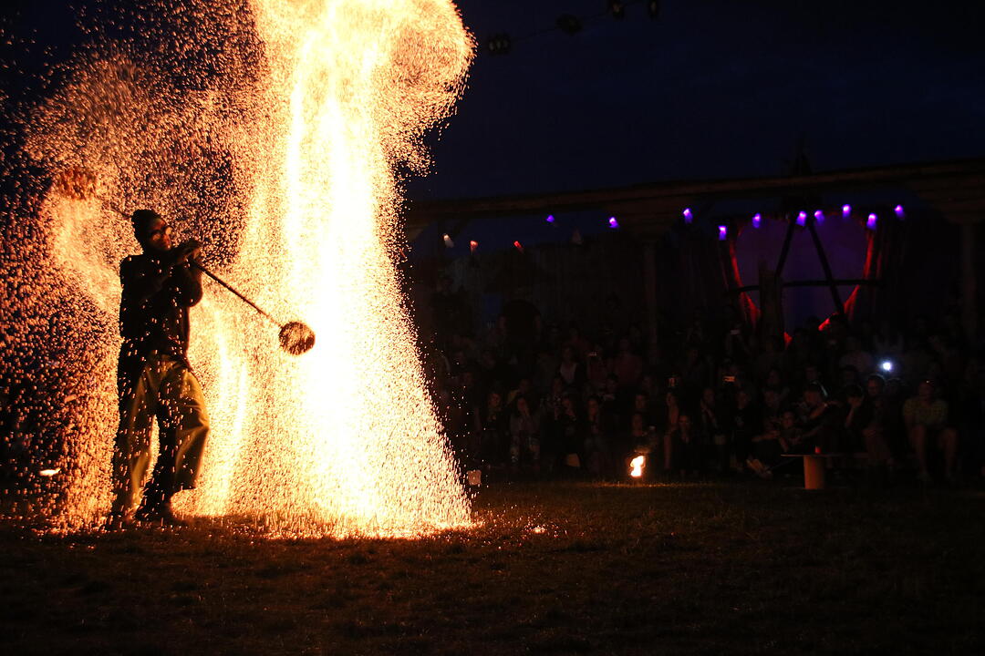 Klangtherapie 2017 - Die Feuershows