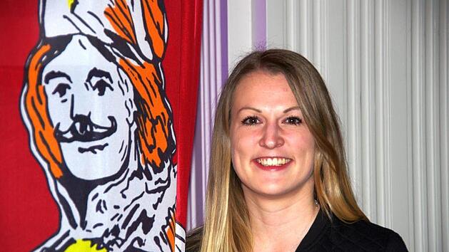 Alexandra Kaiser aus Aura ist die neue Quellenk&ouml;nigin.  Foto: Klaus Werner