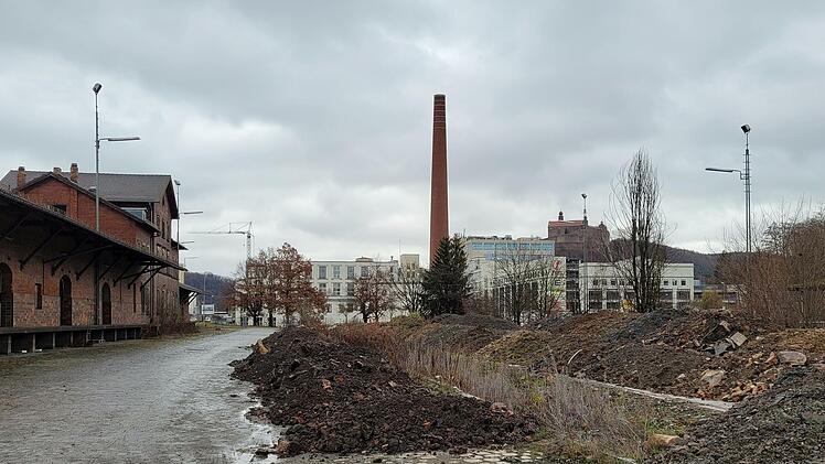 Auf dem Güterbahnhofsareal wird der Campus gebaut.