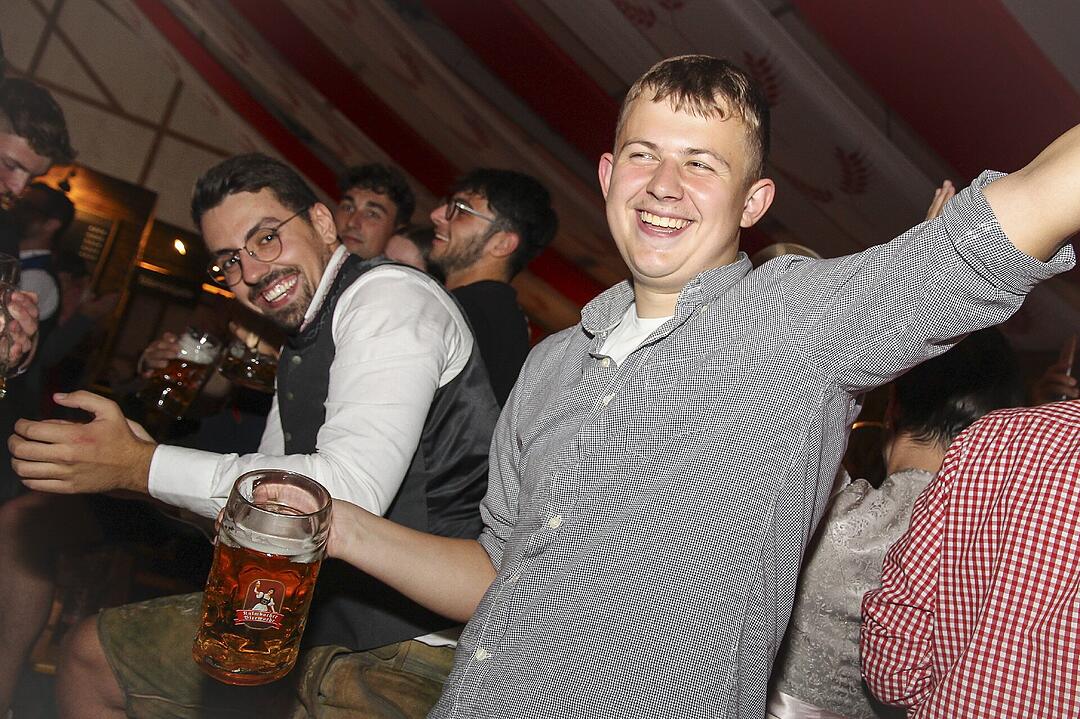 Am Donnerstag spielten die "Stoapfälzer Spitzbuam".