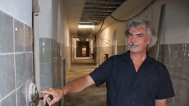 Eindrücke von der Baustelle für das neue Behördenzentrum. Foto: Ralf Ruppert