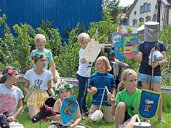 Auch ein Besuch im Erlebnispark Schloss Thurn war Teil des Angebots in den Sommerferien.  Foto: pr