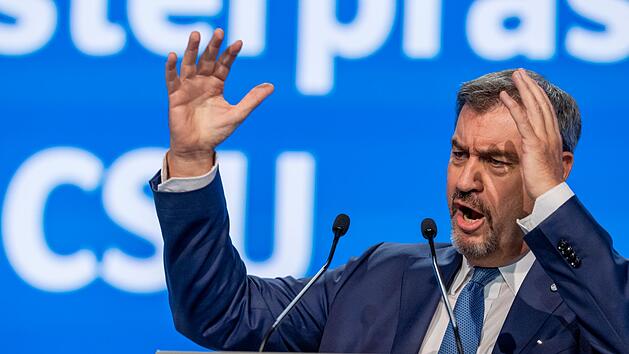 Beginn Parteitag CSU