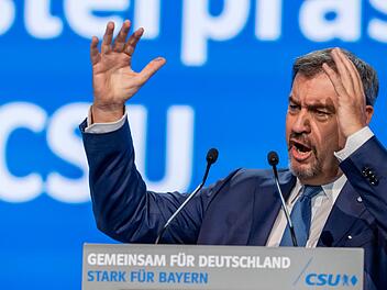 Beginn Parteitag CSU