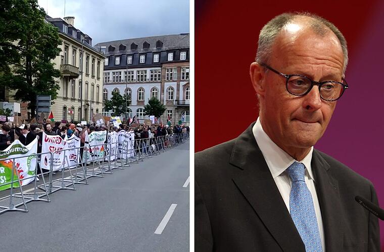 Kanzler auf Katholikentag in Würzburg ausgebuht: Merz räumt Schwächen ein