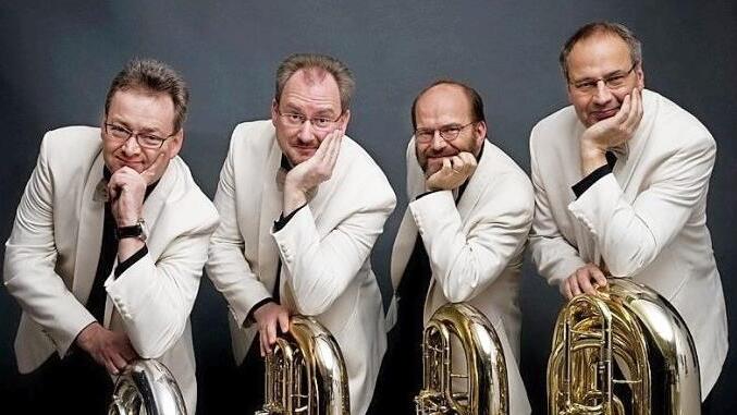 Das "Melton Tuba Quartett"  Foto: privat