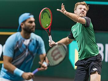 Kevin Krawietz (rechts) und Horia Techau scheiterten bei den Canadian Open ganz knapp im Halbfinale.