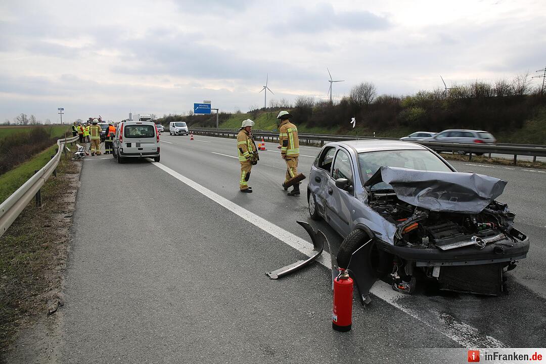 Unfall auf der A9 bei Münchberg – Verursacher geflüchtet