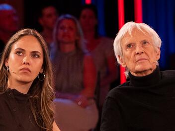Elena und Matthieu Carriere waren zu Gast im "K&ouml;lner Treff".