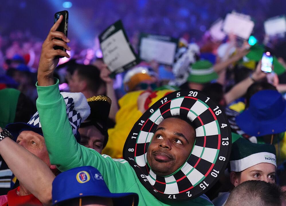 Darts-WM in London - Tag 12