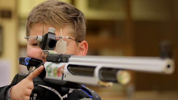 Ein Teenager beim Training Foto: Katja Nauer