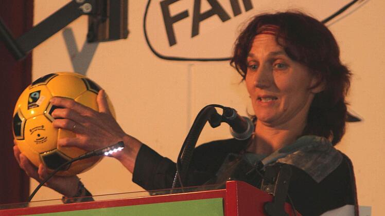 Maria Zettelmeier von "Eine-Welt-Laden" Eltmann.