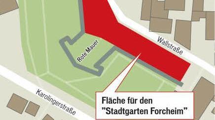 Hier entsteht der Stadtgarten Forchheim