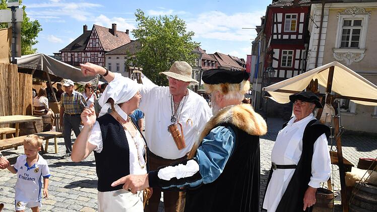 Impressionen vom Historischen Stadtspektakel: Ein Streifzug durch die obere Stadt. Foto: Ronald Rinklef