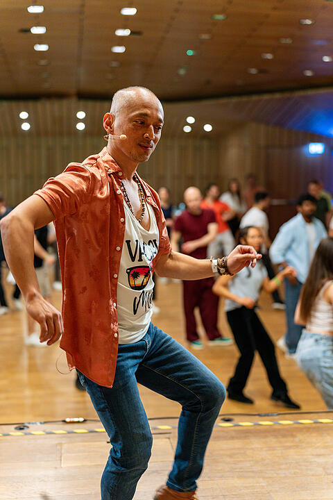 Das Festival bot viele Workshops f&uuml;r Anf&auml;nger und Profis!