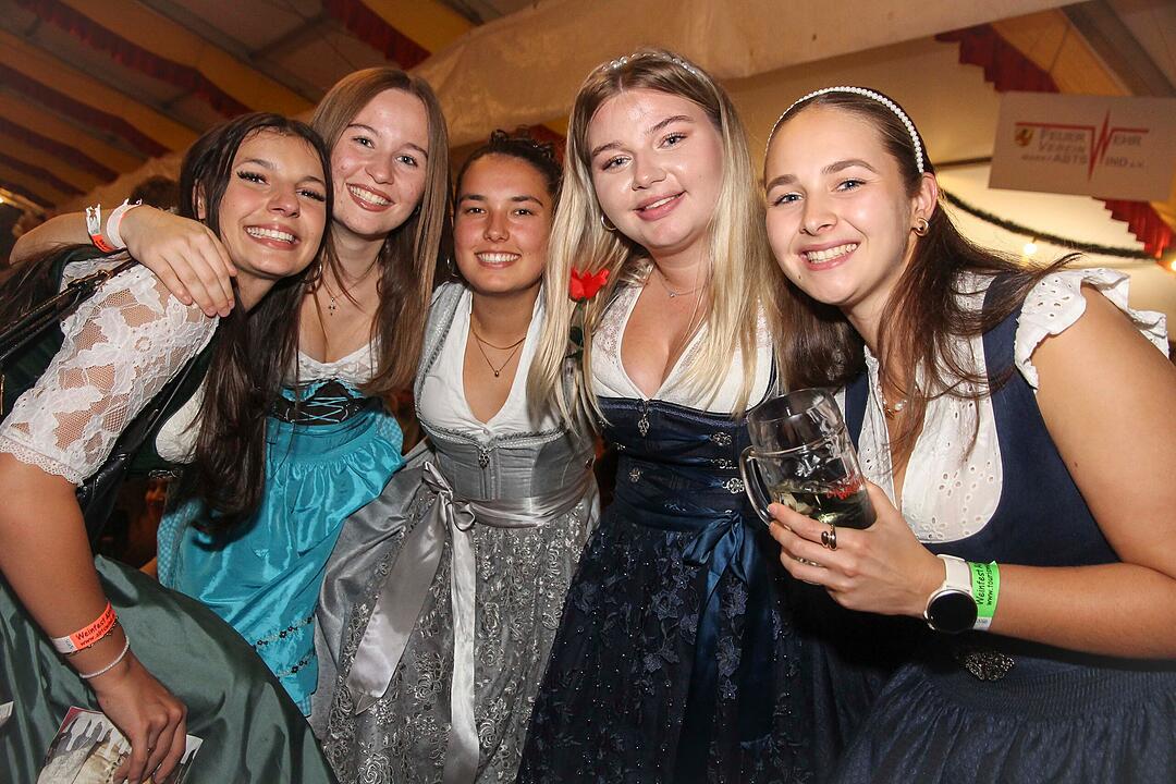 Endlich wieder Weinfest in Abtswind.