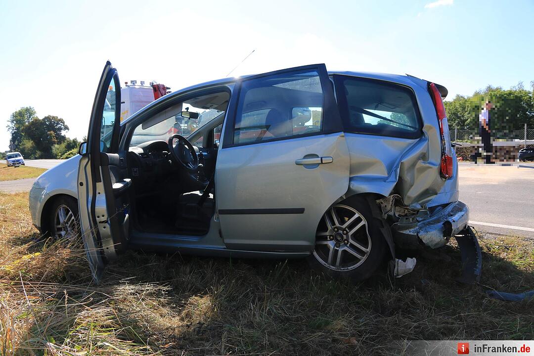 Unfall auf der B26 bei Gädheim