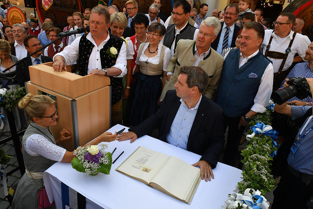 Der Auftakt der Kulmbacher Bierwoche 2018