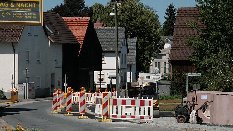 Baustelle in Schwarzach. Foto: Jürgen Gärtner
