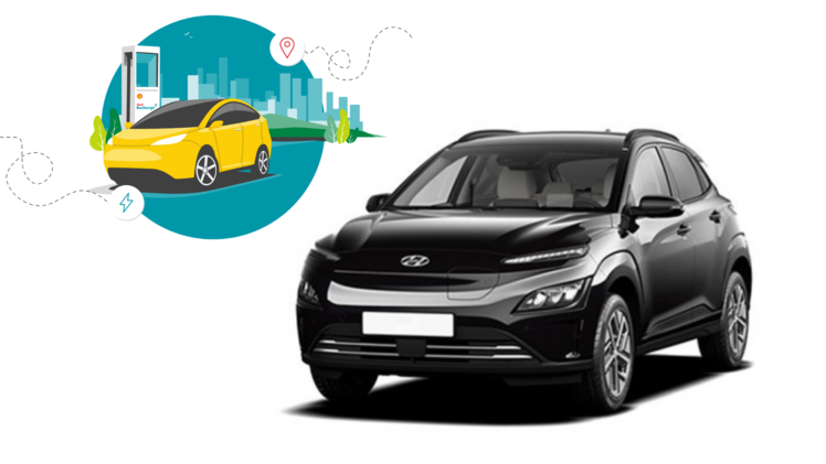 Den Hyundai Kona Elektro gibt es schon ab 429 Euro im Auto-Abo mit All-Inklusive-Paket - optional Lade-Flatrate für 70 Euro.