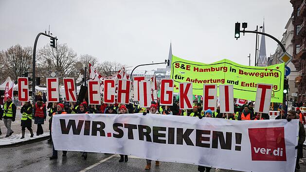 Warnstreik im &ouml;ffentlichen Dienst
