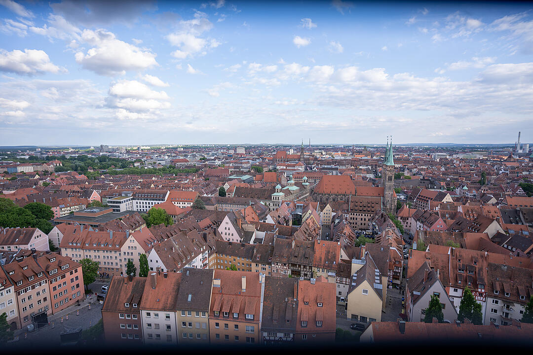 Nürnberg erstrahlte in BLAU.