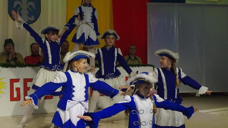 Die kleine Garde durfte nicht fehlen.